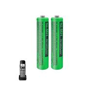 Batería AAA de 400 mAh para teléfono, pilas AAA recargables para teléfonos inalámbricos, batería de 1,2 V NI-MH, 400 mAh, para teléfonos Panasonic Gigaset, 2 unidades