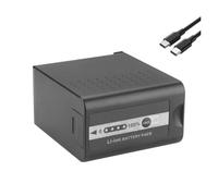 Batería AG-VBR89G PD30W De Carga Rápida, Compatible con Panasonic, For AG-VBR59 AG-VBR118G AG-BRD50 AG UX180 UX90 3DA1 HPX171 HPX250 PX270 HC-X1000(1 Battery)