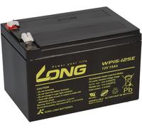 Batería AGM 12V 15Ah Compatible Con Panasonic LC-CA1215P1 Akku Negra