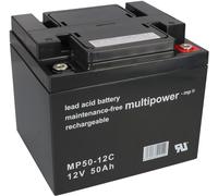 Batería AGM DE GEL 12V 50Ah PARA Minn Kota Endura 40 Motor De Barco