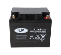 Batería AGM Landport De Plomo 12V 45Ah NSA LP12-45 T6 VDS