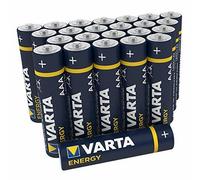 Batería Alcalina Varta Energy Micro AAA LR03 (24 PIEZAS)