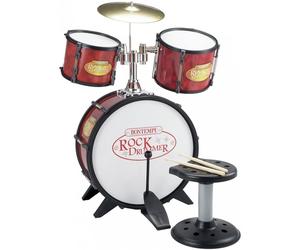 Batería Bontempi 4 Elements con taburete y baquetas