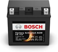 Bosch Batería para motocicletas FA111 AGM 12V 70A 4Ah – Compatible M6004, BTX5L-BS