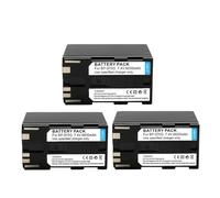 Batería BP-975 BP-945 De 6600 MAh, Compatible con Canon, For EOSC100 Mark II, EOSC300, EOSC300PL, GL2, XF100 Y XF105(3 Pcs)