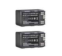 Batería BP-A30 BPA30 + Cargador Dual LCD, Compatible con Canon BP-A30 BP-A60 BP-A90 EOS C200, C220B, C300 Mark II, C500 Mark II(2 Battery)