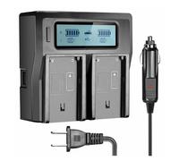 Batería BP-A60 De 14,4 V Y 6400 MAh, Compatible con Canon, BP-A30, BP-A90, EOS C200, C200B, C220B, C300 MK II(US Plug Charger)