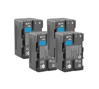 Batería BP-U35 BP-U30 U30 De 3400mAh + Cargador Rápido, Compatible con Sony, For PXW-FS5 PXW FS7M2K X160 X180 X200 EX1 EX3 F3 F3K(4 Pcs Battery)