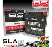 BS battery 300671 BB5L AGM SLA - Batería para motocicleta, color negro