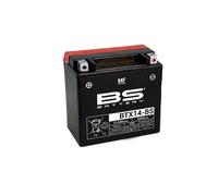 Batería BS MF BTX14-BS 12V 12,6Ah YAMAHA APRILIA BMW BUELL GUZZI HONDA TRIUMPH