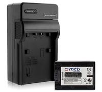 Batería + Cargador (Coche/Corriente) Compatible con Sony NP-FV100 / Dev-, DCR-, HDR-, NEX-...Ver Lista!