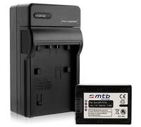 Batería + Cargador (Coche/Corriente) Compatible con Sony NP-FV70 / Dev-, DCR-, HDR-, NEX-...Ver Lista!