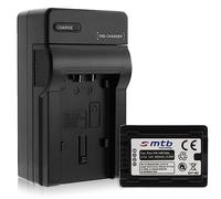 Batería + Cargador (Coche/Corriente) para VW-VBT380 / Panasonic HC-VX989... / HC-W570, W850, WX979... v. Lista! con Infochip