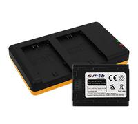 Batería + Cargador Doble (USB) Compatible con NP-FZ100 / Sony a9, ILCE-9 / Sony Alpha 7 III, ILCE-7M3, Alpha 7R III, ILCE-7RM3 (Contiene Cable Micro USB)