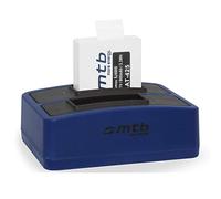 Batería + Cargador Doble (USB) para cámara Deportiva Qumox SJ5000(+), SJ5000X, SJ4000(+) / SJCam M10(+), X1000... - Contiene Cable Micro USB