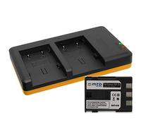 Batería + Cargador Doble (USB) para Canon NB-2L / Powershot G7, G9, S30, S40, S45, S50, S55, S60, S70, S80 / EOS 350D 400D…. - Ver Lista! (Contiene Cable Micro USB)