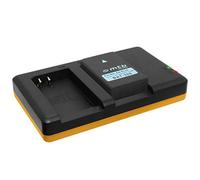 Batería + Cargador Doble (USB) Tipo EN-EL20(A) / Compatible con Nikon 1 AW1, 1 J1, 1 J2, 1 J3, 1 S1, 1 V3 / Compatible con Coolpix A, DL24-500 - Incluye Cable Micro USB