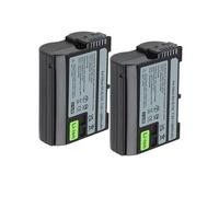 Batería/Cargador For Cámara, Compatible con Nikon Z5, Z6, Z7, D780, D750, D810, D7000, D7500 Y Z6 II(2 Batteries)