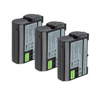 Batería/Cargador For Cámara, Compatible con Nikon Z5, Z6, Z7, D780, D750, D810, D7000, D7500 Y Z6 II(3 Batteries)