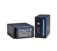 Batería CGR-D54pro, Compatible con Panasonic, D54 D54S, AG-AC8PJ AG-AC90A AG-HPX250 HC-X1000 AG-HPX255 NV-DS29 NV-DS30(2X Batteries)