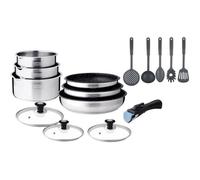 Batería Cocina Inducción ARTHUR MARTIN Acero Inoxidable, AM1275, 15 Set, Mango