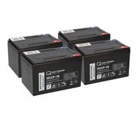 Batería Compatible 48V 15Ah (4x12V 15Ah) E-Scooter E-Roller