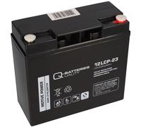 Batería compatible con 6-DZM-20 6DZM-18 6-DZM 12LCP-23 12V - 23Ah de plomo tipo ciclo QB