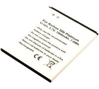 Batería compatible con Archos Platinum 50b (1900 mAh)