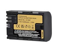 Batería Compatible con Canon LP-E6P for EOS R5 R6 R7 R EOS 5DS R 5D Mark II Mark III 6D 7D 80D 90D 2850mAh(1 Battery)