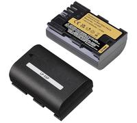 Batería Compatible con Canon LP-E6P for EOS R5 R6 R7 R EOS 5DS R 5D Mark II Mark III 6D 7D 80D 90D 2850mAh(2 Battery)