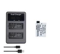 Batería Compatible con Canon LP-E8 for Rebel 550D, 600D, 650D, 700D, Rebel X4, X5, X6i y X7 (1800 mAh)(1 Battery Set)