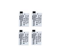 Batería Compatible con Canon LP-E8 for Rebel 550D, 600D, 650D, 700D, Rebel X4, X5, X6i y X7 (1800 mAh)(4 Battery)