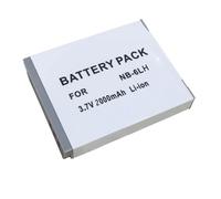 Batería Compatible con Canon NB-6L con Cargador for PowerShot SX700, SX710, SX700HS, S120, S110, SX170 IS, S200, 280HS, S95 y SX530.(2 Pcs Battery)