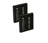 Batería Compatible con Canon NB-8L for PowerShot A3300 A3200 A3100 A3000 A2200 A1200 IS(2PCS Battery)