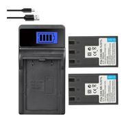 Batería Compatible con Canon PowerShot S110, ELPH, S110, S200, S230, S300, S330, S400, S410, 100, NB-1L, NB-1LH, 1500 mAh, con Cargador.(1Charger 2Battery)