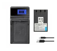 Batería Compatible con Canon PowerShot S110, ELPH, S110, S200, S230, S300, S330, S400, S410, 100, NB-1L, NB-1LH, 1500 mAh, con Cargador.(1Charger 1Battery)