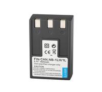Batería Compatible con Canon PowerShot S110, ELPH, S110, S200, S230, S300, S330, S400, S410, 100, NB-1L, NB-1LH, 1500 mAh, con Cargador.(1Battery)