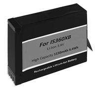 Batería Compatible con CINOXBT, CINOXBT/A para Insta360 One X 360 Action CAM [Li-Ion / 1150mAh / 3.8V]