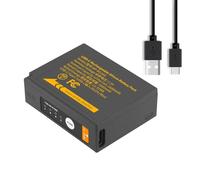 Batería Compatible con Fujifilm NP-W126S USB-C, 1680 mAh for cámara X100 IV, X-S10, X-T100, X-T50, X100V y X-T30 II.(4 Pcs Battery)