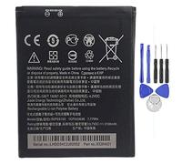 Batería compatible con HTC B0PE6100 DESIRE 620 Dual SIM de alta capacidad 2100 mAh con kit de desmontaje incluido