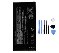 Batería compatible con Microsoft Nokia Lumia 640 LTE Dual SIM BV-T5C de alta capacidad 2500 mAh con kit de montaje incluido