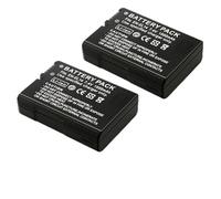 Batería Compatible con Nikon EN-EL14/EN-EL14a, 1500 mAh, Repuesto for cámara D3100, D3300, D3500, D5600, D5200, P7000, P7100 y P7800.(2PCS Battery)