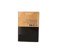 Batería Compatible con Nikon EN-EL15, 1900 mAh, Repuesto for D750, D800, D810, D500, D600, D610, D7000, D7200, MH-25(12 EN-EL15)