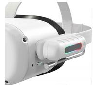 Batería compatible con Oculus Quest de 25000 mAh, ligera, portátil, VR, potencia extendida, 2,5 horas de reproducción extendidas