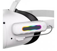 Batería compatible con Oculus Quest de 25000 mAh, ligera, portátil, VR, potencia extendida, 2,5 horas de reproducción extendidas