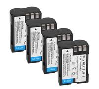 Batería Compatible con Olympus PS-BLM1 BLM-1, 2000 mAh for C-5060 C-7070 C-8080 E-30 E-300 E-330 E-500 E-510(4 Battery)