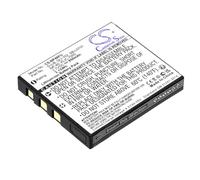 Batería Compatible con PENTAX Optio A10 A20 A30 A40 L20 S S4 S4i S5i S5n S5z S6 3.7V 750mAh