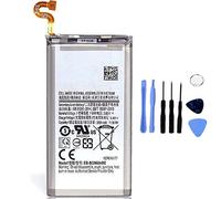 Batería compatible con Samsung Galaxy S9+ Plus G965F EB-BG965ABE de alta capacidad 3500 mAh con kit de montaje incluido