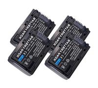 Batería Compatible con Sony NP-FV50, NP-FV40 y NP-FV30 for Handycam HDR-CX380 (430 V, 900 V, 580 V, 760 V, HDR-PJ540, 650 V, HDR-PV710V y 790 V).(4 Battery)