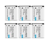 Batería Compatible de 1200 mAh for cámaras Olympus LI-40B, LI-42B, EN-EL10, D-LI63 y NP-45(6 Battery)